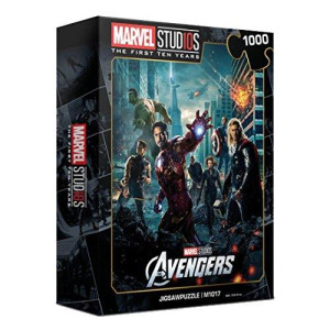 1000Piece Jigsaw Puzzle Marvel Avengers 10Th Edition I