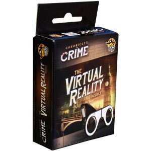 Lucky Duck Games Chronicles Of Crime Board Game The Virtual Reality Module Vr Goggles Immersive Detective Mystery Adventure F