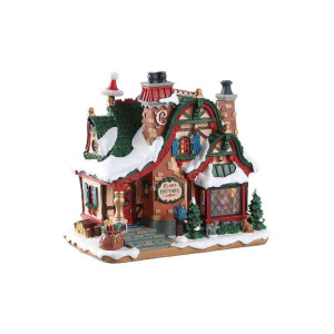 Lemax Village Collection The Claus Cottage Battery Operated