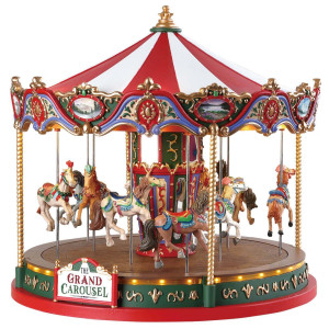 Lemax The Grand Carousel With 45V Adaptor 84349