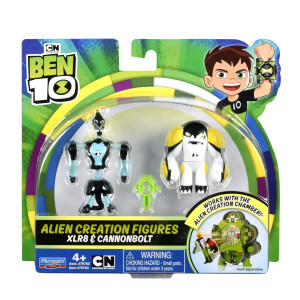 Ben 10 Alien Creation Figures Xlr8 Cannonbolt