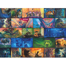 New York Puzzle Company Harry Potter Harry Potter Collage 1000 Piece Jigsaw Puzzle For Family Game Nights By Mary Grandpr