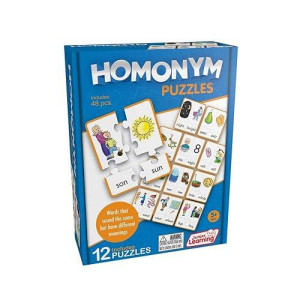Junior Learning Jl243 Homonym Puzzles, Multi