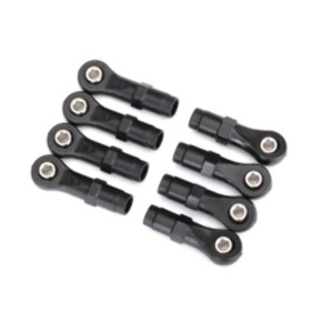 Traxxas 8149 Extended Rod Ends With Hollow Balls Black