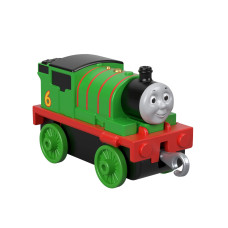 Thomas Friends Adventures Small Push Along Percy Train Engine Multicolor