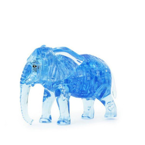 Lrrh Novelty Creativity 3D Crystal Jigsaw Puzzle Elephant 41Piece