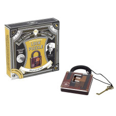 Professor Puzzle Einstein Collection Lock Puzzle - Yellow