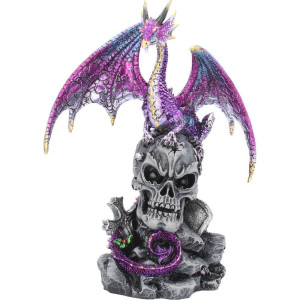 Nemesis Now Loyal Defender Figurine 27Cm Purple