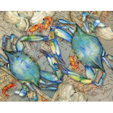 Heritage Blue Crab Jigsaw Puzzle 1000 Pieces Blue Crab Bounty