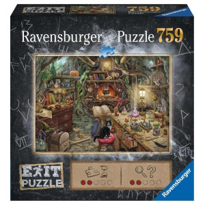 Ravensburger Exit Puzzle Witchs Kitchen 759Pc Mystery Jigsaw Puzzle