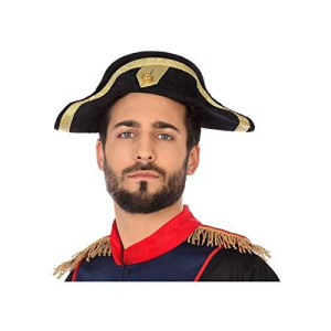 Atosa49312 Captain General Hat Black Single 49312