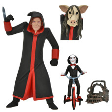 Neca Saw Toony Terrors Jigsaw Killer Billy 6In Af Box Set