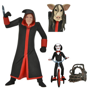 Neca Saw Toony Terrors Jigsaw Killer Billy 6In Af Box Set