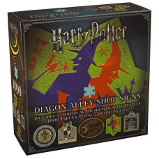 The Noble Collection Harry Potter Diagon Alley Shop Signs Puzzle