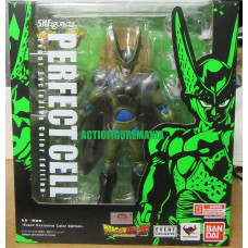 Dragonball Z Sdcc 2018 Sh Figuarts Perfect Cell Exclusive Color Edition