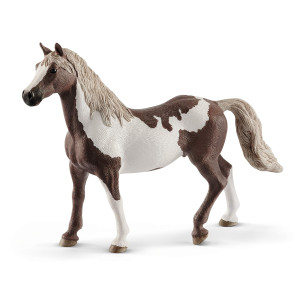 Schleich Horse Club Paint Horse Gelding Figurine Detailed Horse Toy With Spotted Pattern Durable For Education And Imaginativ