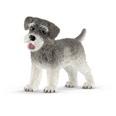 Schleich Farm World Realistic Cute Dog Toys For Kids Ages 3 And Above Miniature Schnauzer Toy Figurine