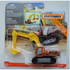 Matchbox Construction Orangeyellow Excavator Working Rigs