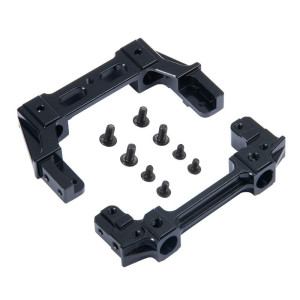 Rclions Frontrear Bumper Mount Stand Cnc Aluminum Alloy For Axial Scx10 Ii 90046 110 Rc Crawler Car Upgrades