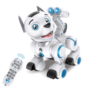 Fisca Remote Control Robotic Dog Rc Interactive Intelligent Walking Dancing Programmable Robot Puppy Toy Electronic Pets With Li