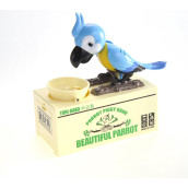 Az Trading And Import Parrot Coin Bank (Blue)