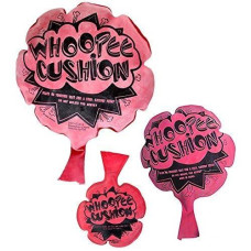 Nes 3 Pack - Whoopee Cushion Combo - 3", 6" And 8" Bundle - Whoopie Novelty Toys For Boys, Girls & Adults