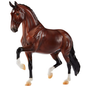 Breyer Traditional Series Verdades Dressage Horse Horse Toy Model 19 Scale Model 1802Brown Black