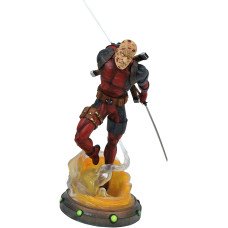 Diamond Select Toys Marvel Gallery Unmasked Deadpool Pvc Figure Multicolor