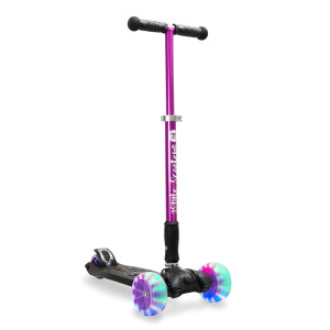 3Stylescooters Rgs3 Big Kids Three Wheel Kick Scooter Perfect For Children Aged 7 And Featuring 2 Wide Led Lightup Wheels