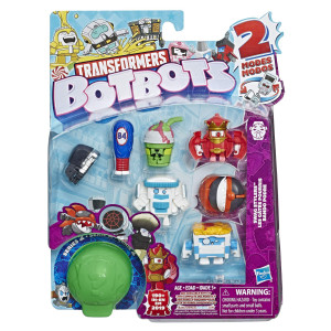 Transformers Hasbro Toys Botbots Series 2 Swag Stylers 8 Pack Mystery 2In1 Collectible Figures Kids Ages 5 Up Styles C