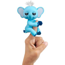 Wowwee Fingerlings Baby Elephant Gray Interactive Toy