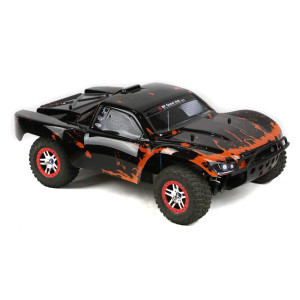 Summitlink Compatible Custom Body Muddy Orange Over Black Replacement For 110 Scale Rc Car Or Truck Truck Not Included Ssbr