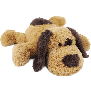 WEIGEDU Floppy Stuffed Dog Puppy Plush Toy, Huggable Beagle Labrador Retriever Stuffed Animal Dogs for Kids Girls Boys Baby Birthday Gift, 20 inch, Brown