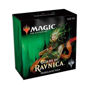 Magic The Gathering Mtg Guilds Of Ravnica Prerelease Pack Golgari Prepelease Promo 6 Boosters D20 Spindown Counter Kit