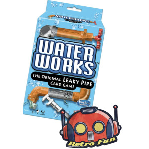 Big Game Toyswater Works Card Game With Free Bgt Sticker Leaky Pipe Toy Plumber Metal Wrenches Classic 1970S