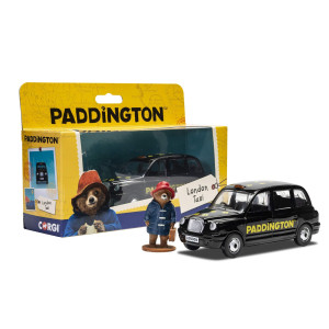 Corgi Cc85925 Paddington Bear London Taxi And Paddington Bear Figure