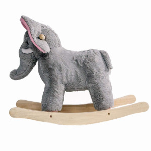 Ponyland Rocking Elephant With Music Rocker Large