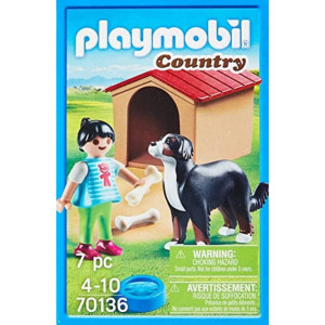 Playmobil Country 70136 Yard Dog With Hut 4 Years And Above