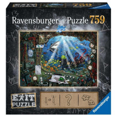 Ravensburger 19953 Adult Puzzle Ravensburger 19953Exit 4 In The Submarine Adult Puzzle