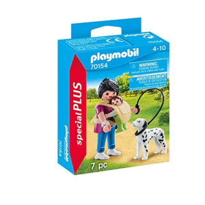 Playmobil 70154 Special Plus Mama With Baby And Dog Colourful