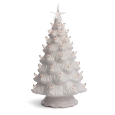 Ceramic Christmas Tree Tabletop Christmas Tree With Lights 155 Large White Christmas Treewhite Lights Lighted Vintage