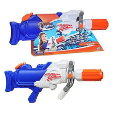 Supersoaker Nerf Hydra Water Blaster, 65 Fluid Ounce Tank Capacity, Pump Action, Water Toys For 6 Year Old Boys And Girls, Outdoor Games