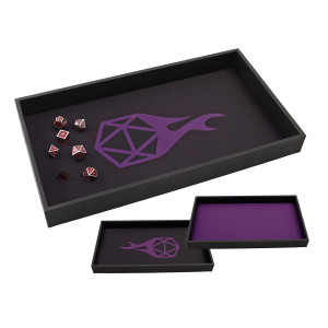 Forged Dice Co Dice Tray 14 Double Sided And Removable Neoprene Rolling Dice Mat For Any Dice Or Board Game Tabletop Rpgs