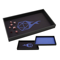 Forged Dice Co Dice Tray 14 Double Sided And Removable Neoprene Rolling Dice Mat For Any Dice Or Board Game Tabletop Rpgs