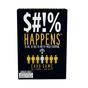 Games Adults Play Happens The Rank Unfortunate Situations On The Misery Index Adult Card Game Black 5