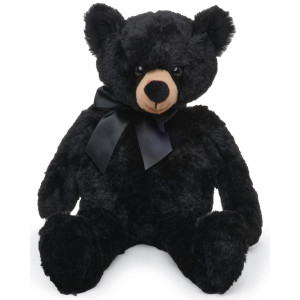 Bearington Scout Plush Stuffed Animal Black Bear Teddy 16