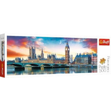 Trefl Red 500 Piece Panorama Puzzle Big Ben And Palace Of Westminster Londonfotolia