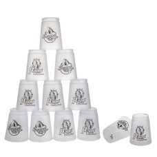 [Upgrade] Quick Stacks Cups 12 Pc Of Sports Stacking Cups,Stacking Cups Training Game,Great Gift Idea For Boys Girls Shipping From Us