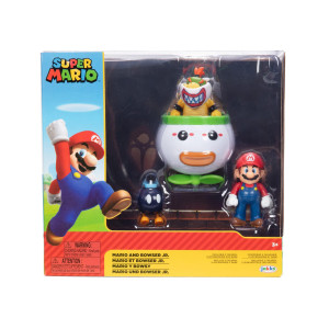 Super Mario 410314 Action Figures Mario And Bowser