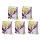5 Packs Dragon Shield Matte Pink Standard Size 100 Ct Card Sleeves Value Bundle!